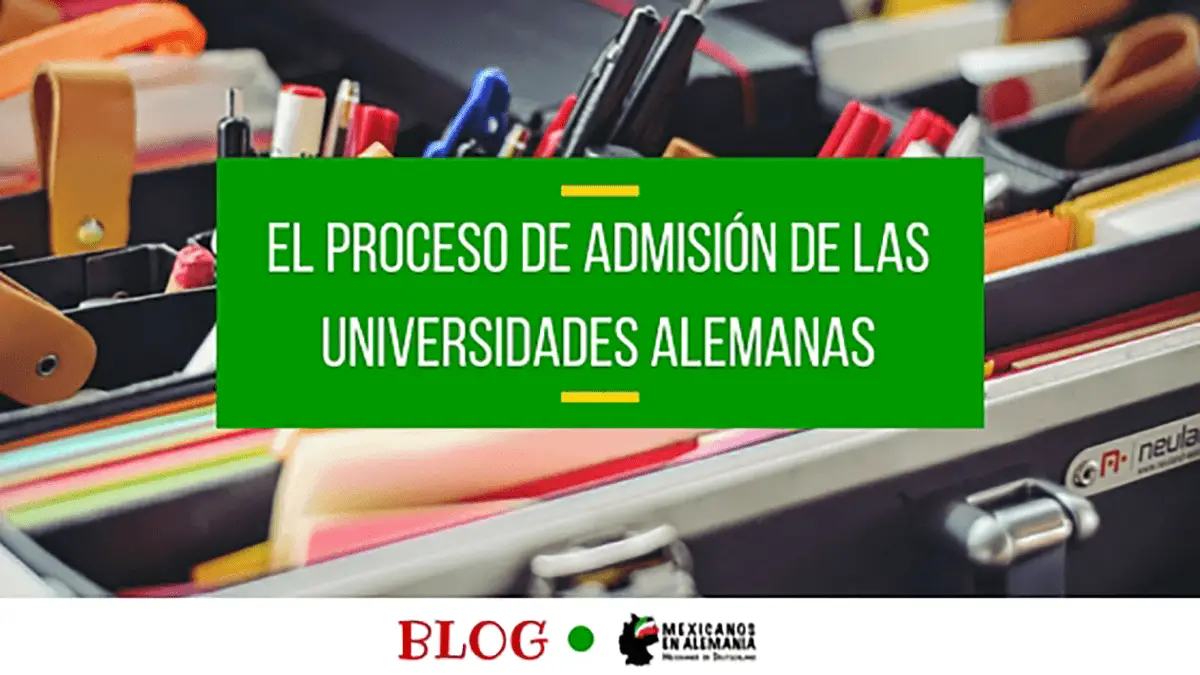 ¿Cómo es el proceso de solicitud de admisión en las universidades de Alemania?