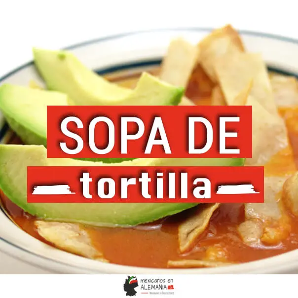 Sopa de tortilla