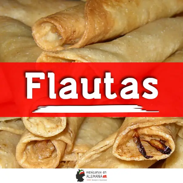 Receta de tacos dorados o flautas