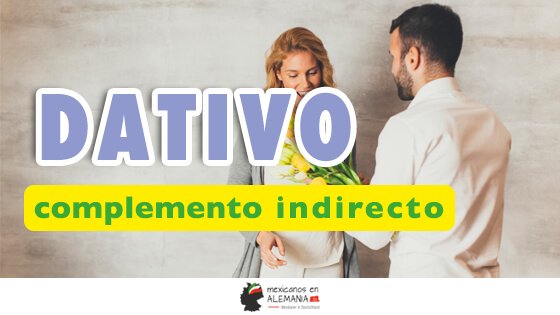 Dativo en alemán