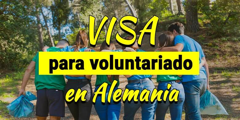 Visa para voluntariado en Alemania